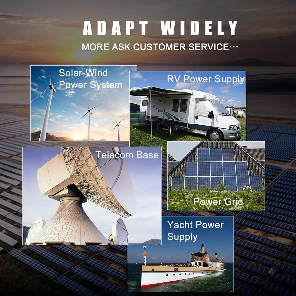 Selian 12V 100Ah Lifepo4 Battery Pack 1200Wh For Boat RV Solar System Solar energy