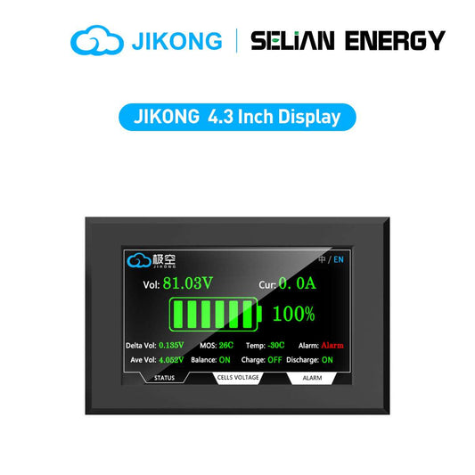 JK BMS 4S 24S Smart BMS 60A 100A 150A 200A for DIY Battery kits