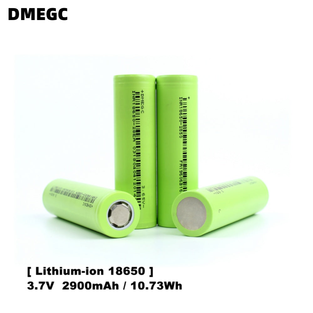 DMEGC 3.7V 18650 29E 2900mAh INR18650-29E Cylindrical Lithium Ion Batteries Dmegc 18650 Battery Cell for Consumer Electronics