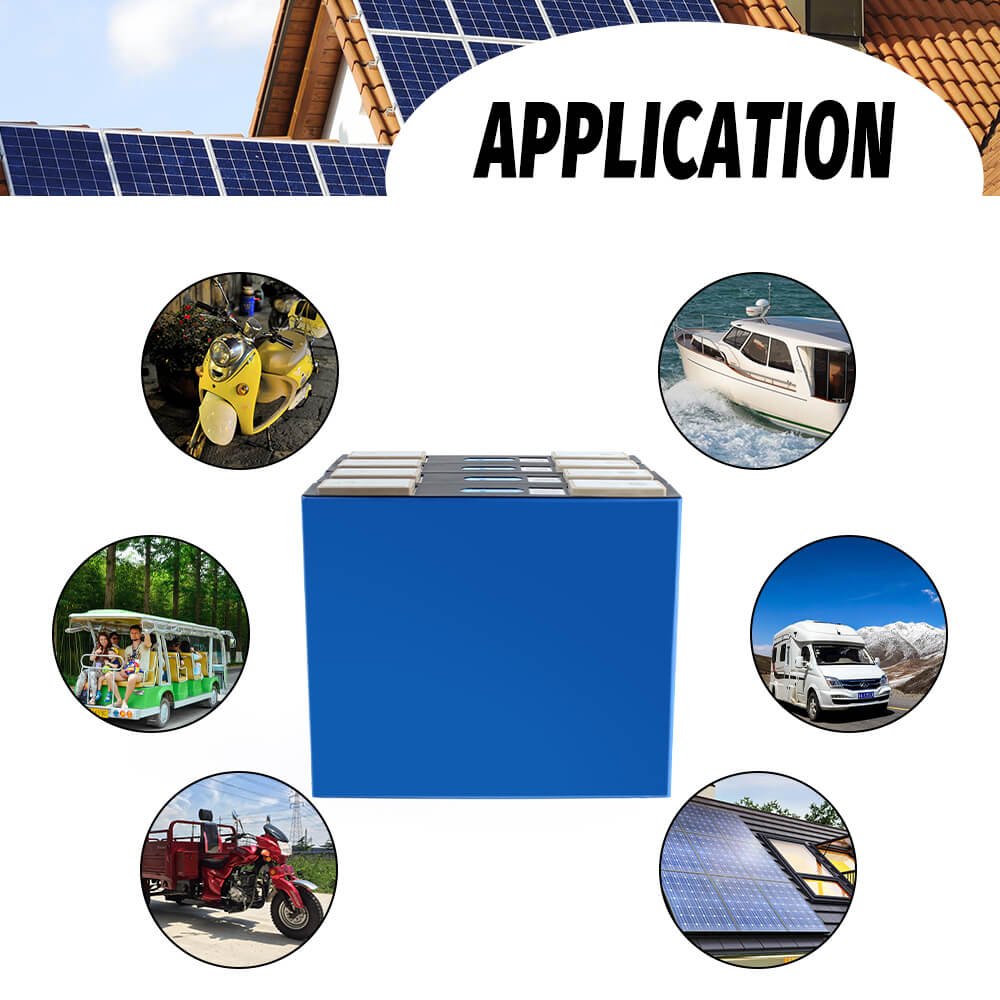 Batterie Lishen 3,2 V 40 Ah LiFePO4 neuve et originale pour la création de packs 12 V/24 V pour le stockage solaire.