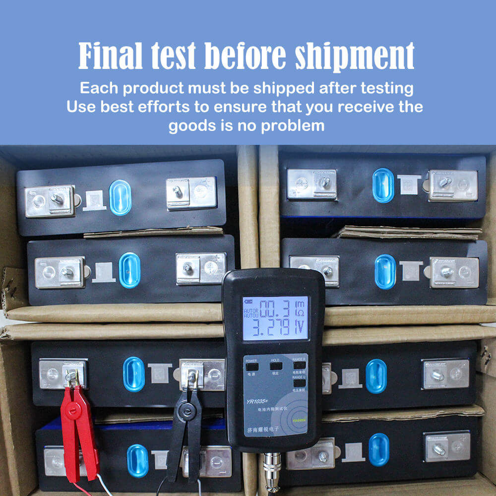 Batterie Lishen 3,2 V 202 Ah LiFePO4 neuve et d'origine pour système de stockage d'énergie solaire domestique et de camping-car