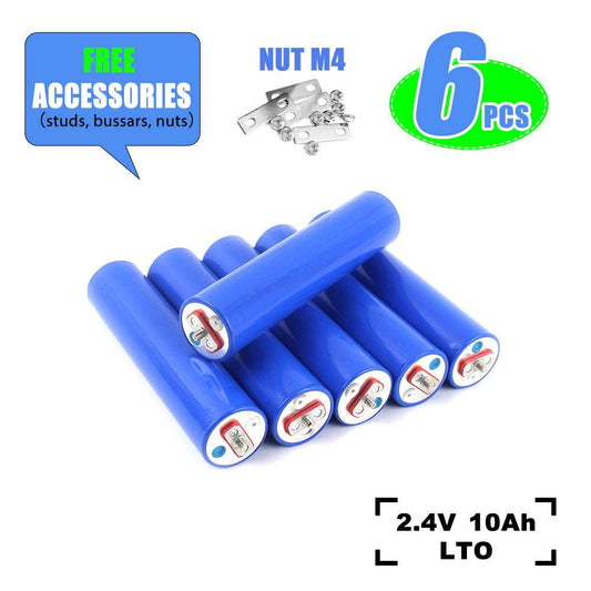 2.3V 10Ah LTO Battery Cell Lithium Titanate Battery Cell Grade A 25000+ Cycles