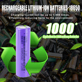 Batterie rechargeable Selian 18650 3,7 V 3000 mAh Grade A pour power bank, cigarette électronique et scooter DIY 12 V, 24 V et 48 V