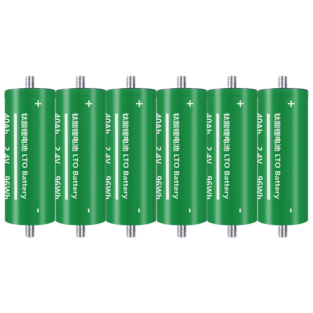 EU-Lagerbestand LTO 2,4 V 40 Ah Batterie, Güteklasse A, Hochleistungs-LTO-Zellen. Schnelle Lieferung in 3-5 Tagen.