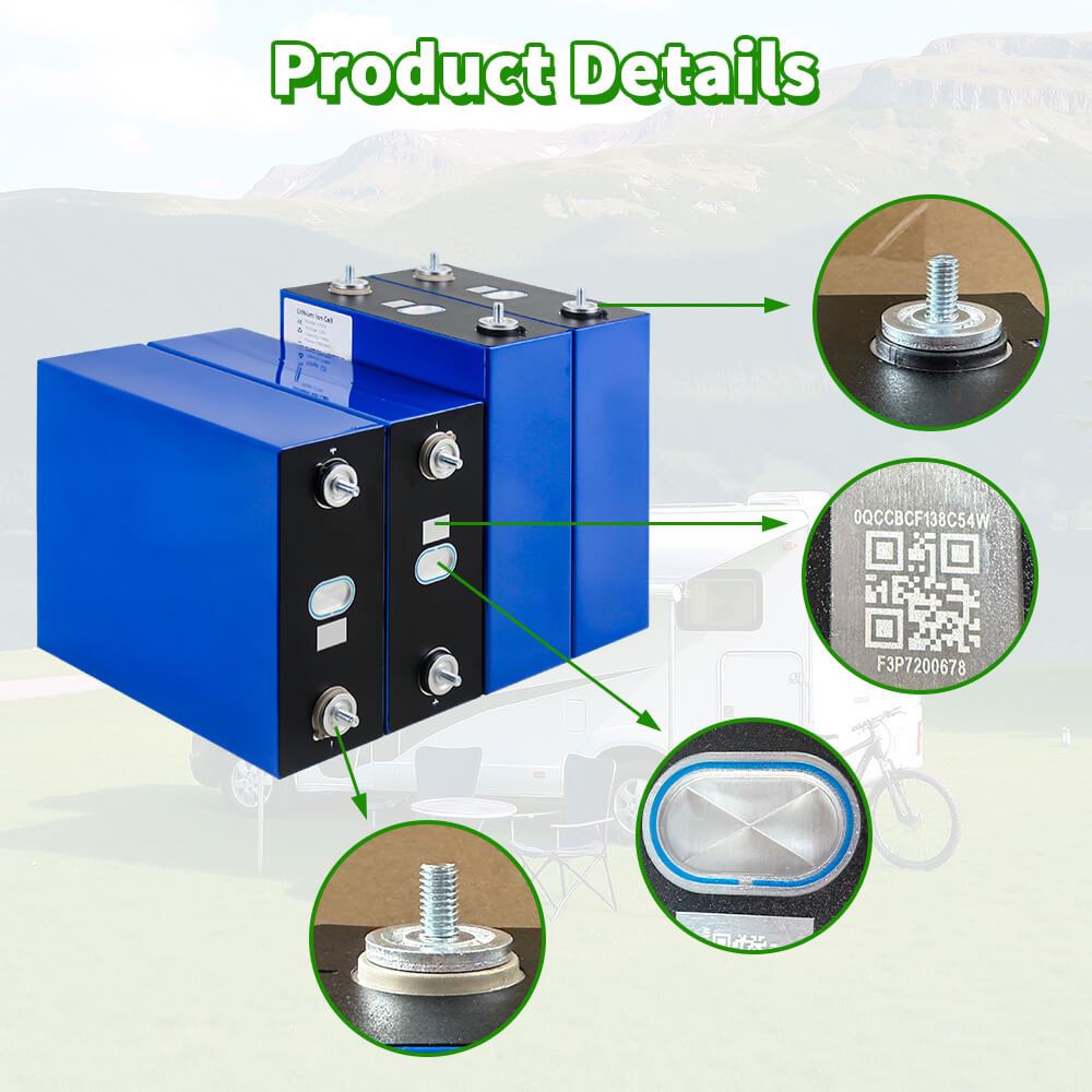 Lishen 3,2V 314Ah Batterie, Original, Neu, Rund, Energiespeicher für Solaranlagen