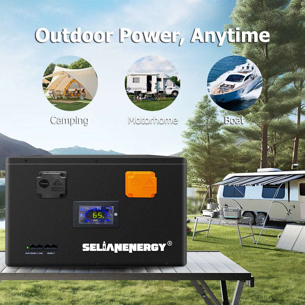 Selian Lifepo4 12V 628Ah DIY Battery Kit With JK Smart BMS
