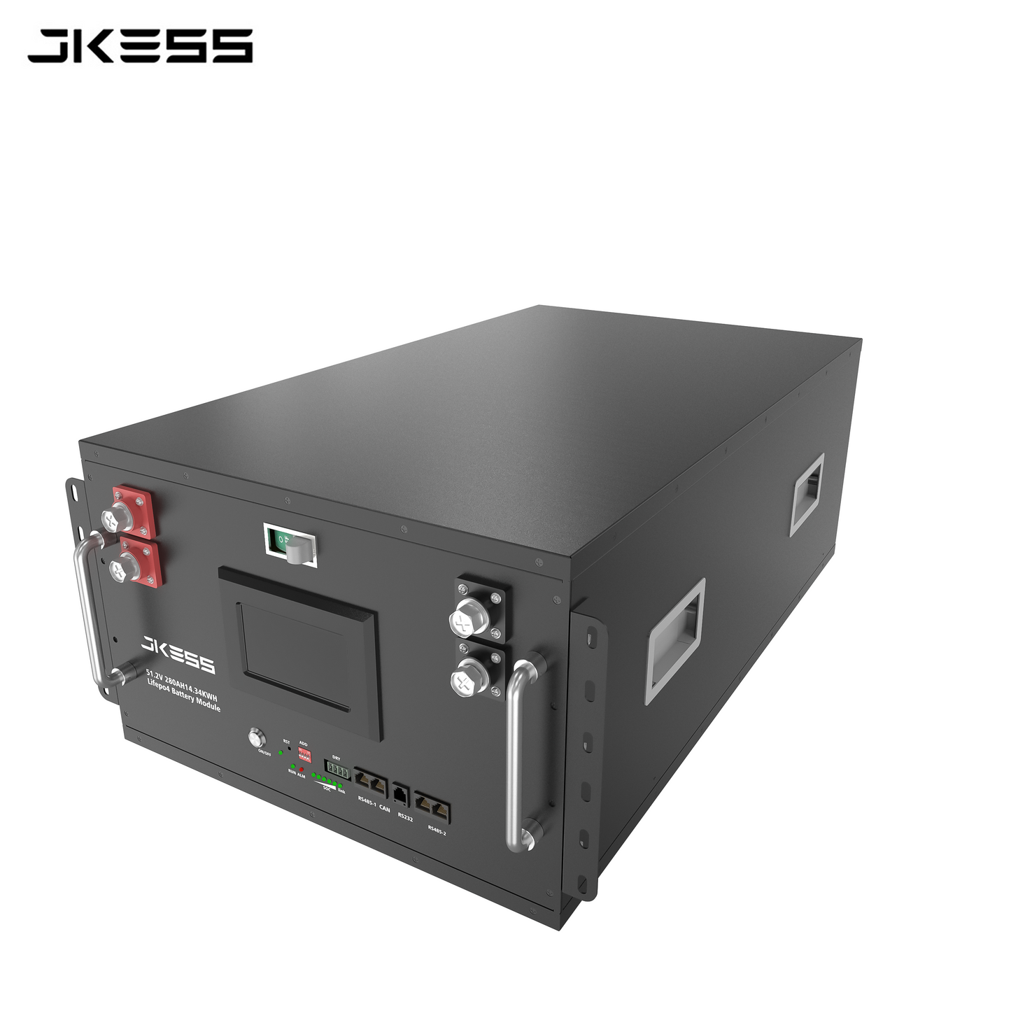JKESS 51.2V 15kWh Lifepo4 Battery Box DIY 16S Kit with 200A JK V19 BMS for 280Ah/314Ah Cells EU Warehouse Tax Free