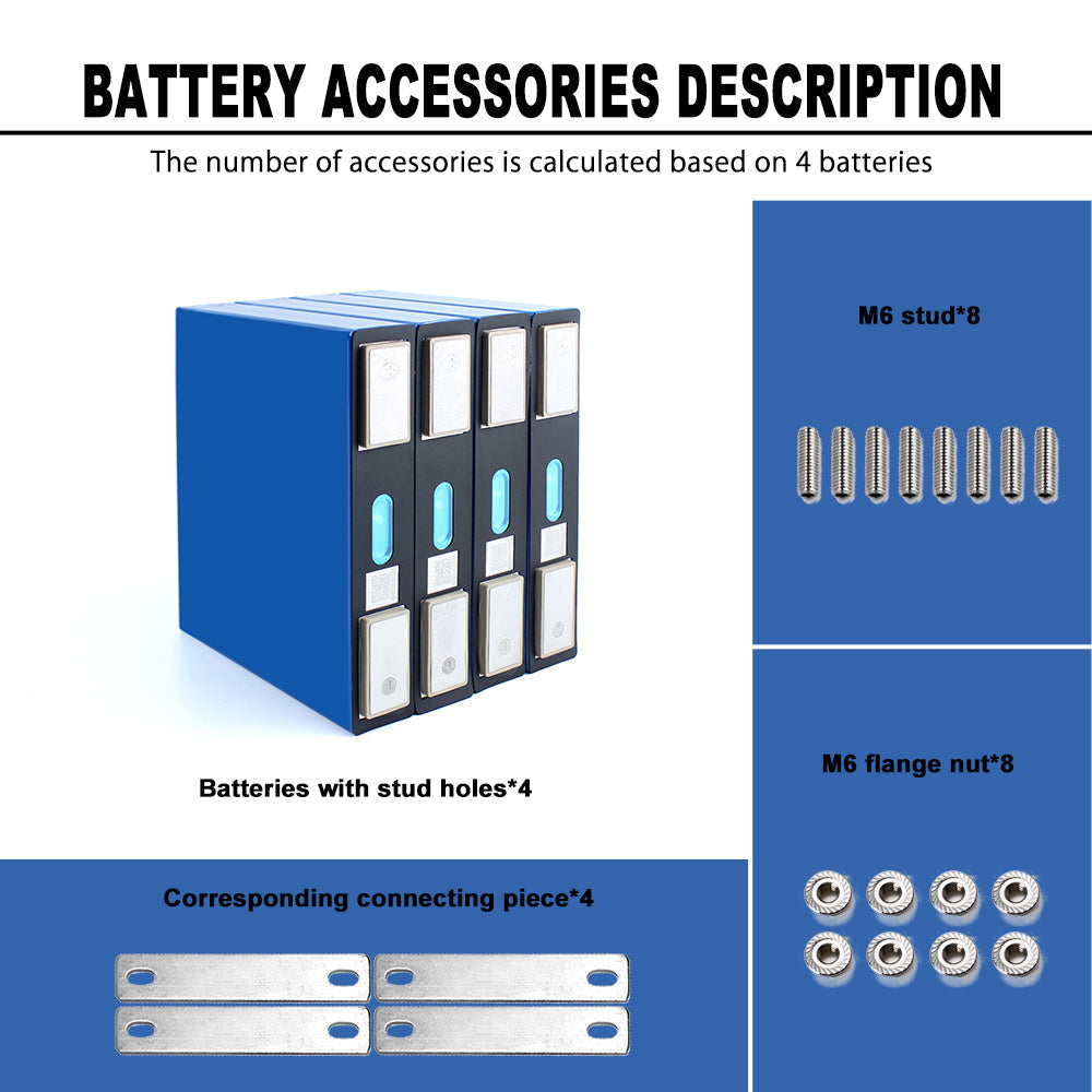 Lishen 3.2V 40Ah Lifepo4 battery Original Brand New For DIY 12V24V pack for solar storage