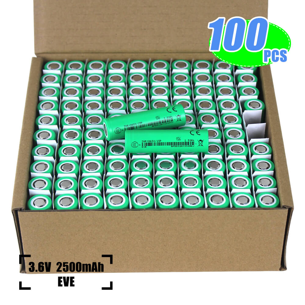 EVE 25P 18650 2500mAh High Drain Battery | 20A-30A Power Cell for Tools
