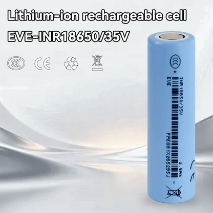 EVE 35V 18650 3500mAh Battery | High Capacity Lithium Cell for Power Tools