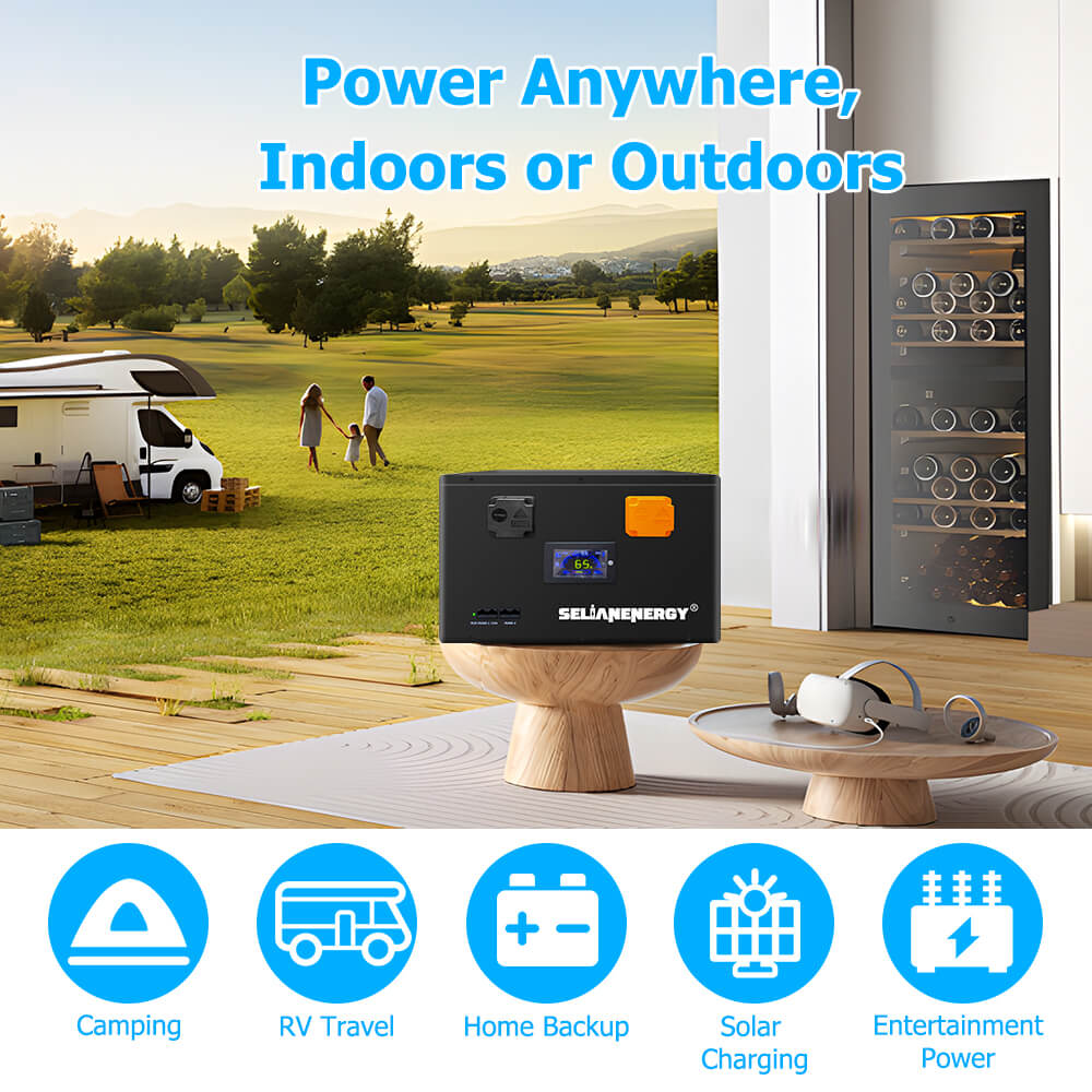 12V 628Ah lithium battery for RV and home backup