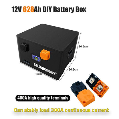 Selian Lifepo4 12V 628Ah DIY Battery Kit With JK Smart BMS