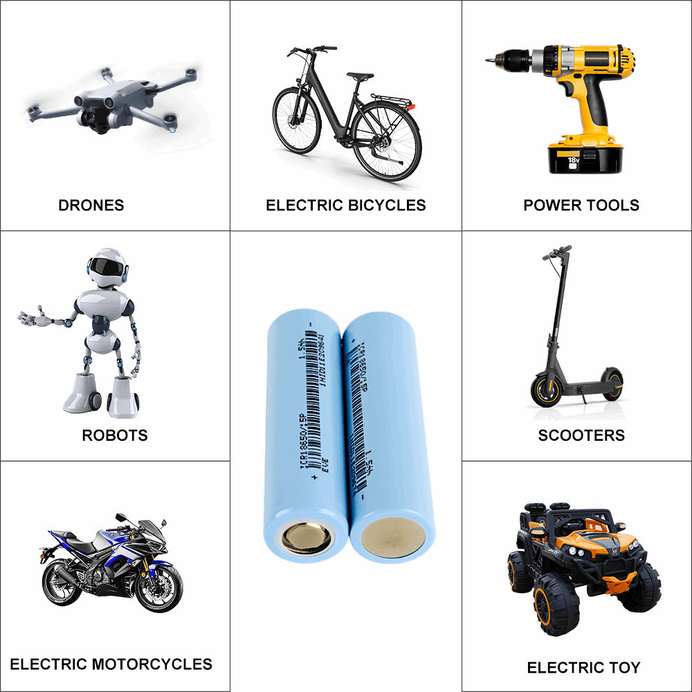 EVE 15P 18650 1500mah Battery | High Rate Discharge Lithium Cell
