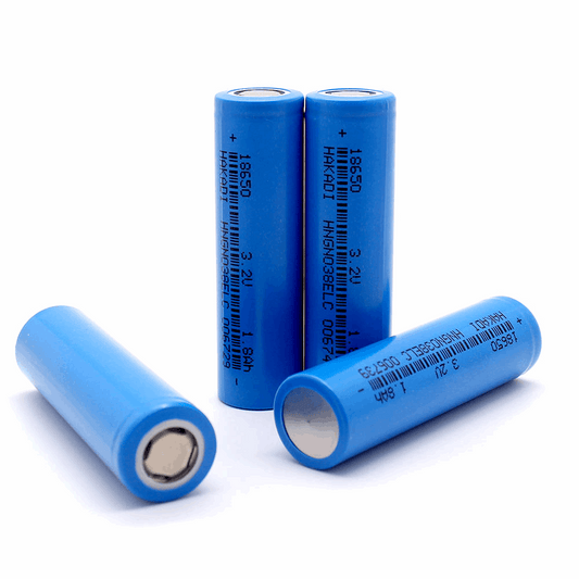 3.2V 1800mah 18650 Lifepo4 battery Rechargeable long cycle life cells