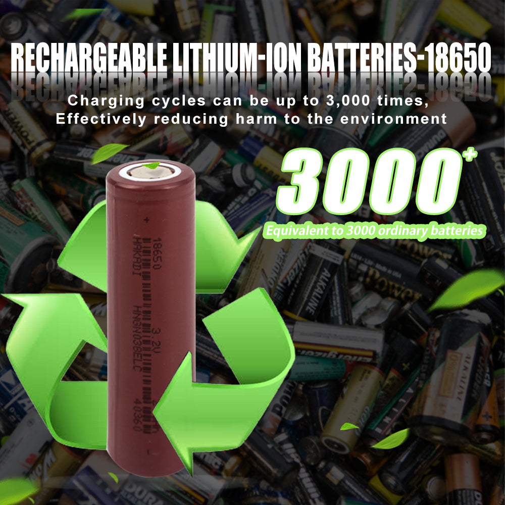 18650 3.2V Lifepo4 Battery 2000mAh Cylindrical Battery Cell Hige Discharge Rate HKD long life ifepo4 for Battery Pack