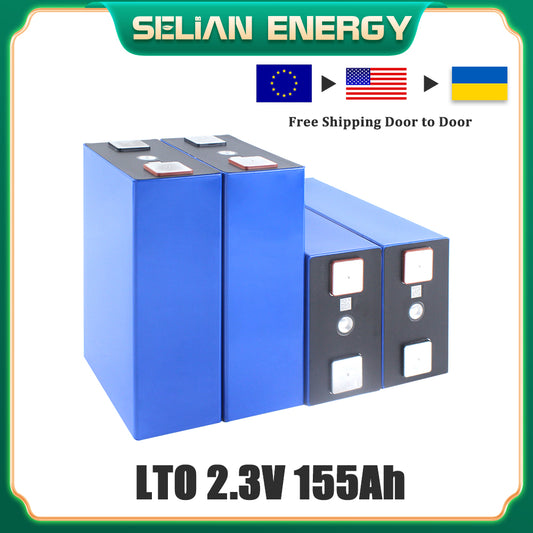 2025 new LTO battery 2.3V 155AH lithium batteries Yinlong Grade A High Capacity 500A Discharge ESS BESS for diy battery pack