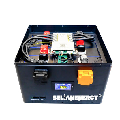 Batterie Selian LiFePO4 12V 628Ah avec BMS Bluetooth 