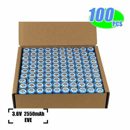 EVE 26V 18650 2550mAh Battery | High Safety Reliable Lithium Ion Power Cell