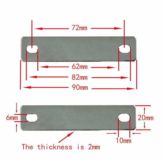 High Quality Copper Core Tin Outside Lifepo4 Nmc Lithium Ion Battery Busbar Connector Piece