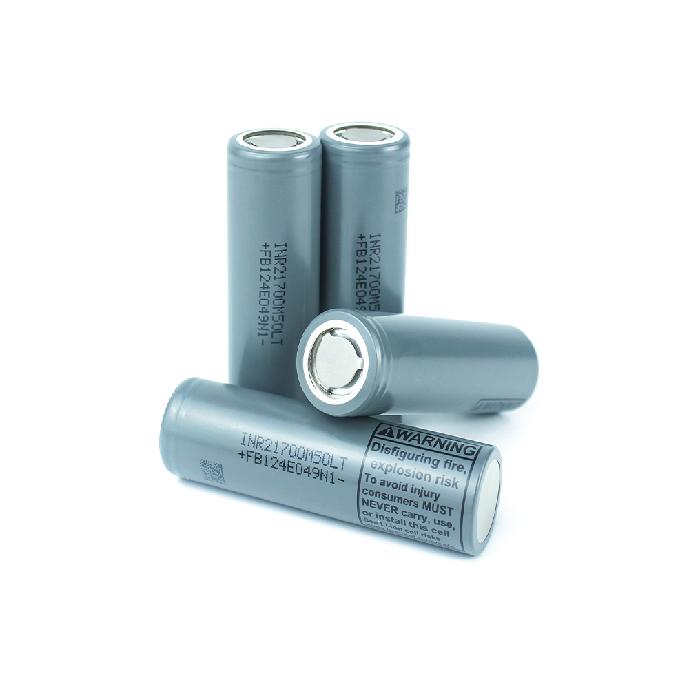 21700 M50T 3.6V  Li-ion Battery 4850mah NMC Rechargeable 1C-3C Discharge Cell For Flashlight Solar System OEM/ODM