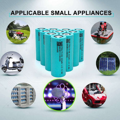 3.2V 4000mAh 26700 LiFePO4 Battery Cell - High Power Cylindrical Cell