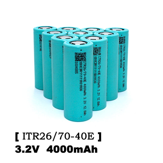 26700 Lifepo4  Battery 3.2V 4000mAh Battery For DIY Power Tool E-Bike