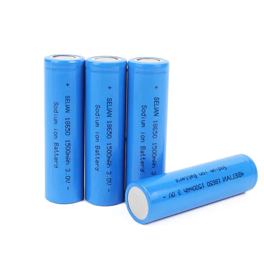 Selian 18650 3V 1500mAh Sodium ion na ion battery for Power Tools Electric Scooters E-Bike12v 48V