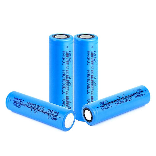 3.2V 2000mAh 18650 LiFePO4 High Capacity High Discharge Cylindrical Battery Cell