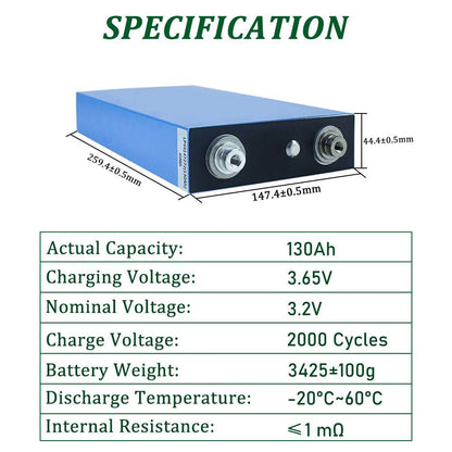 LISHEN 3.2v 280Ah Lifepo4 Battery