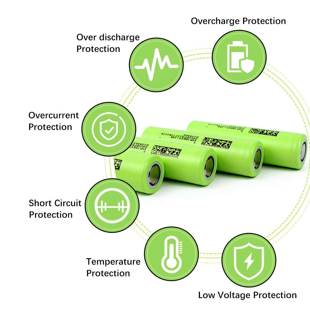 DMEGC 3.7V 2900mAh INR18650-29E NMC Cell - High Capacity 18650 Battery