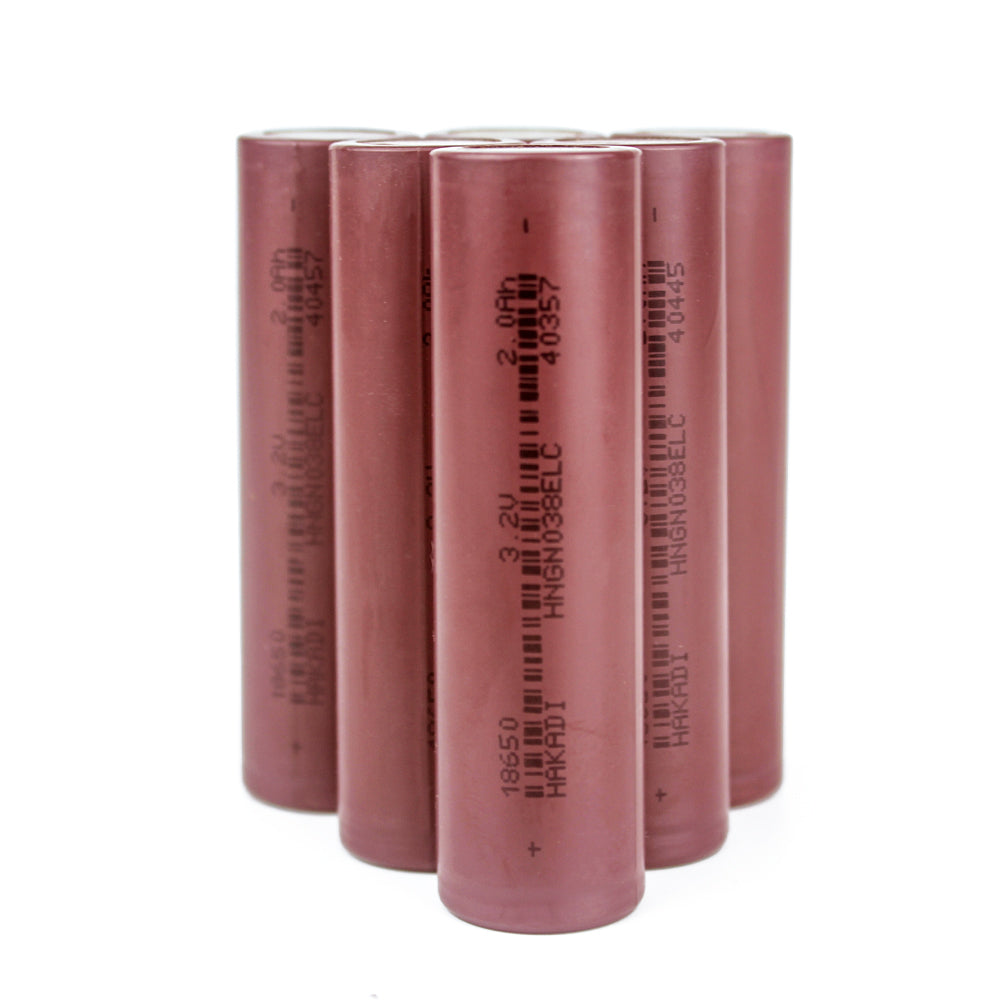 18650 3.2V Lifepo4 Battery 2000mAh Cylindrical Battery Cell Hige Discharge Rate HKD long life ifepo4 for Battery Pack