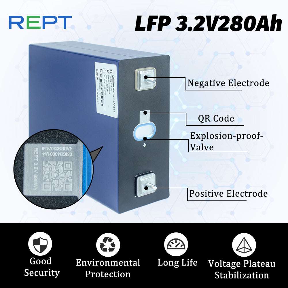 Cornex 3.2v 280ah lifepo4 battery