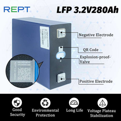 Cornex 3.2v 280ah lifepo4 battery