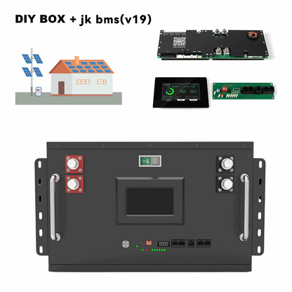 48V LiFePO4 battery box with Smart JK V19 BMS