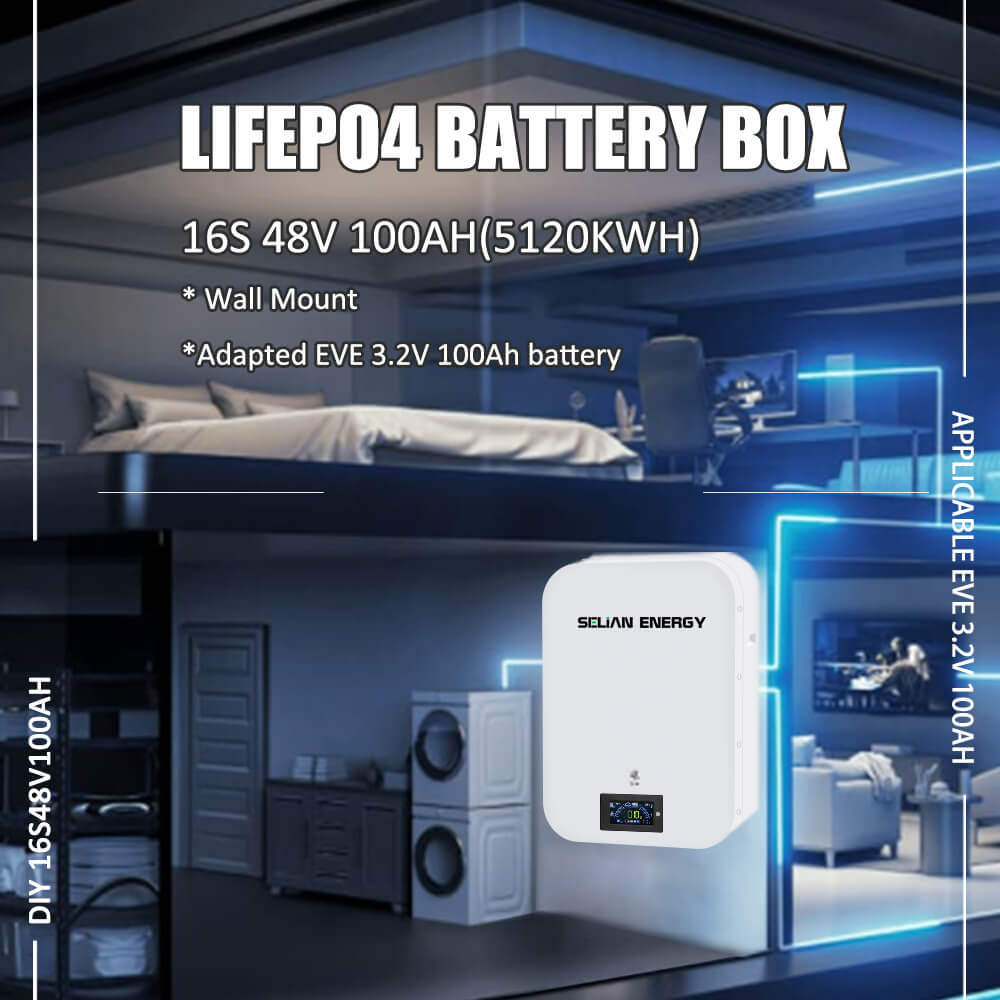 48V 100Ah 5kWh solar battery in home energy storage applications