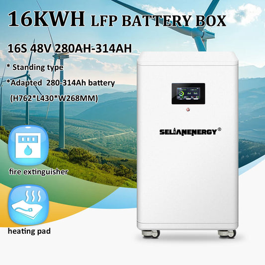48V 15kWh LiFePO4 solar battery vertical standing storage system