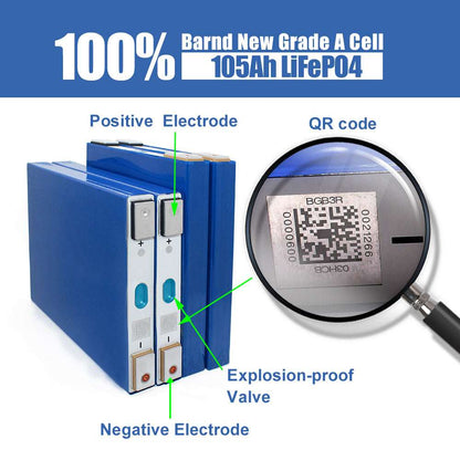 GOTION 3.2V 340Ah Lifepo4 battery Original Brand New For DIY 12V 24V 48V