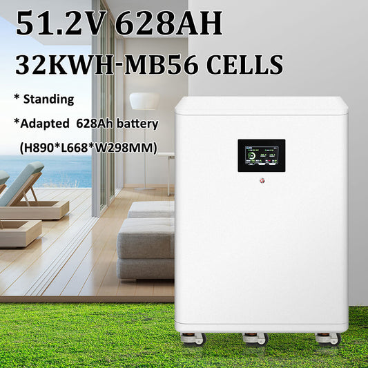 30kWh 48V LiFePO4 solar battery system for home energy storage and backup power