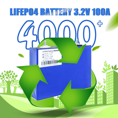 EVE 3.2V 100A LFPO4 Battery Grade A Prismatic cells high rate for Solar e-bike home storage