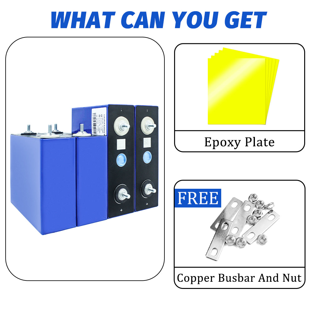 EVE 3.2V 100A LFPO4 Battery Grade A Prismatic cells high rate for Solar e-bike home storage