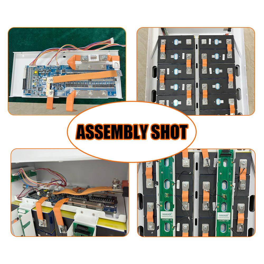 16S 48V 280ah lfpo4 Battery BOX Kit Easy Installation with BMS for diy 280Ah 302Ah 304AH 320Ah RV Boat Camping