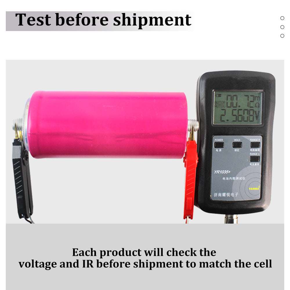 2.3V 30Ah LTO Battery Cell - High Rate Lithium Titanate 30Ah