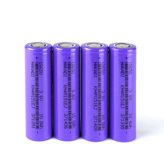 3.7V 3000mAh 18650 NMC Battery Cell - High Capacity Lithium Ion