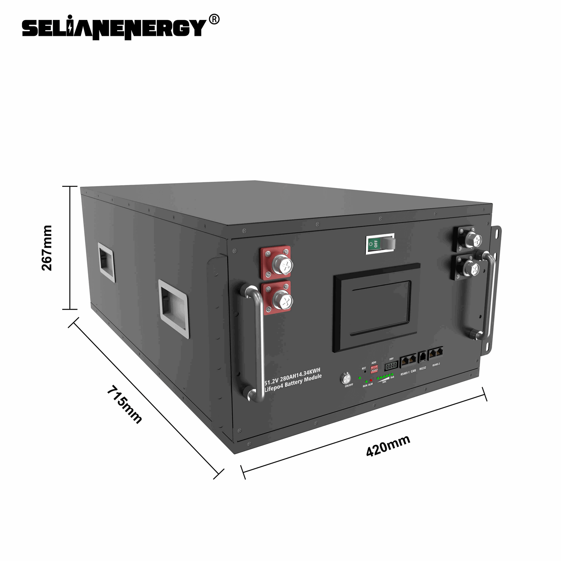 DIY battery box for 280Ah/314Ah LiFePO4 cells solar energy system