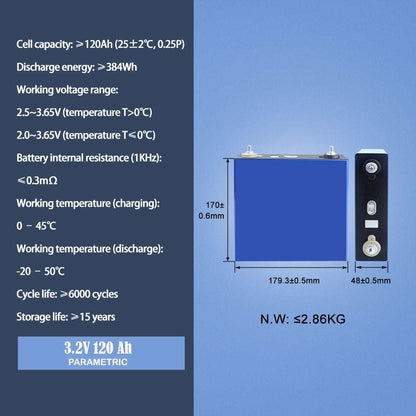 HIGEE 3.2V 314Ah Lifepo4 battery Original Brand New