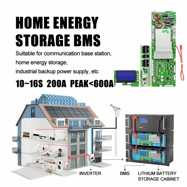 JBD Smart Bluetooth BMS 4S-8S 100A150A 200A current For DIY lithium ion LiFePo4 Battery pack