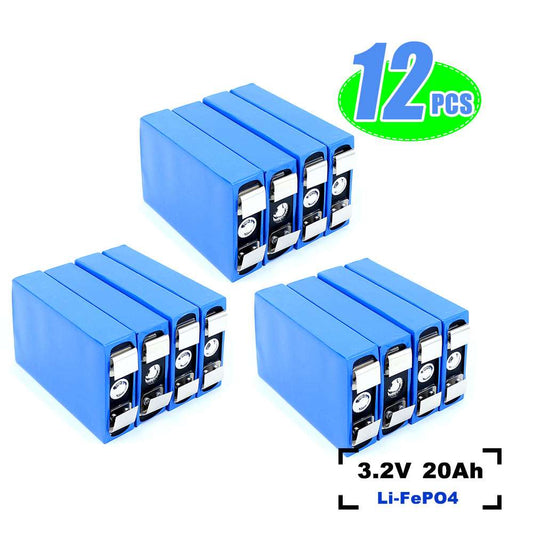 Lishen Grade A Prismatic Lifepo 4 3.2V 20Ah Lifepo4 Battery Cell Rechargeable Batteries deep cycle for solar storage