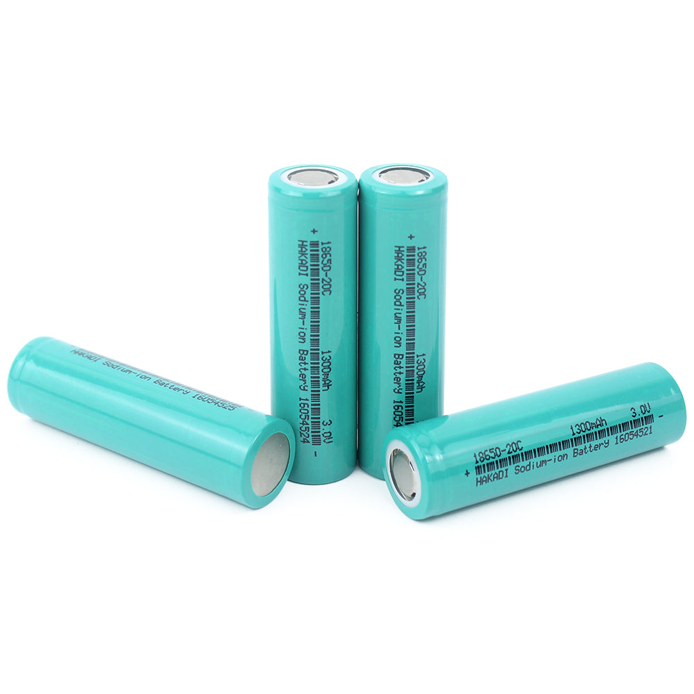 Free shipping! 18650 Sodium Ion battery 3V 1300mah 20c high rechargerable for diy pack