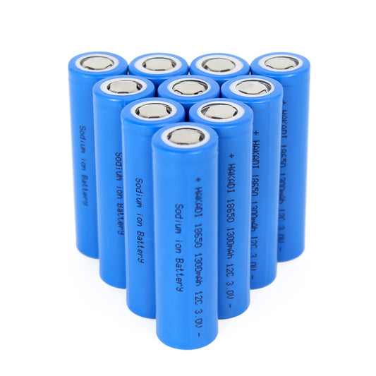 Livraison gratuite - Meilleure boutique de batteries 18650 - Batterie sodium-ion rechargeable 3V 1300mAh 12C à haut taux de décharge pour scooters électriques