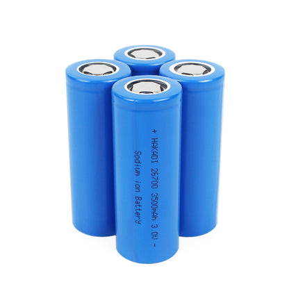 Kostenloser Versand! 18650 Natrium-Ionen-Akku, 3 V, 1500 mAh, wiederaufladbar, für DIY-Akkupacks 